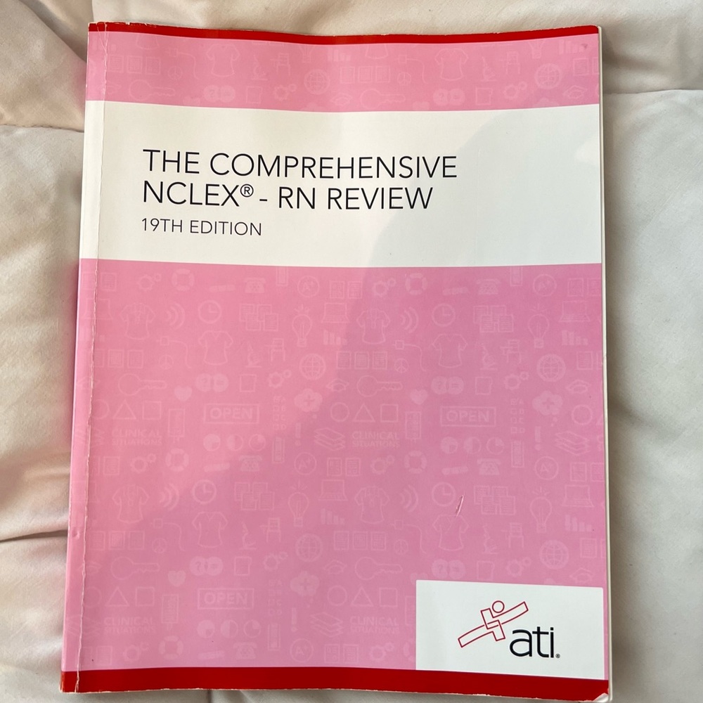 ATI Pink Book THE COMPREHENSIVE NCLEX RN REVIEW